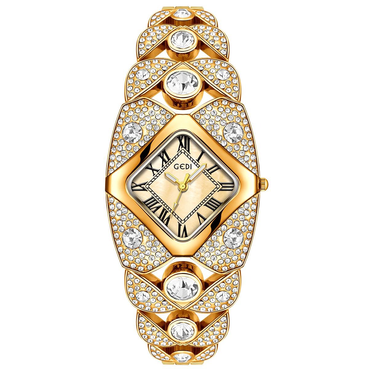 Luxury Watch Girl - UTHAI L008 Modieus dameshorloge, waterdicht, prachtig