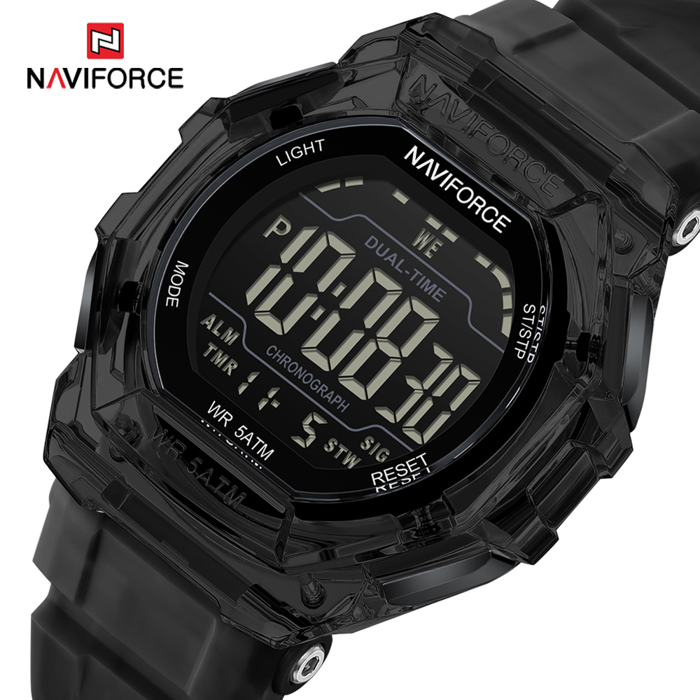 Field Watch Military - NAVIFORCE Multifunctionele heren LED digitale horloge