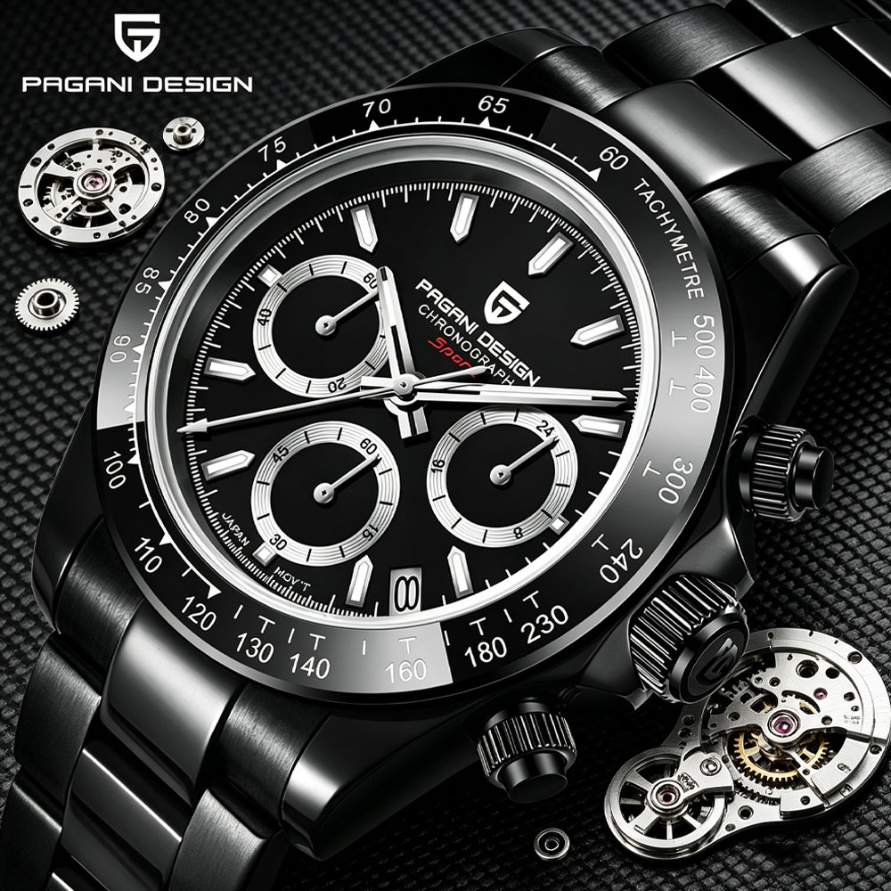 Luxury Quartz Watch Brands - PD-1644 PAGANI DESIGN 2026 Nieuw Herenhorloge