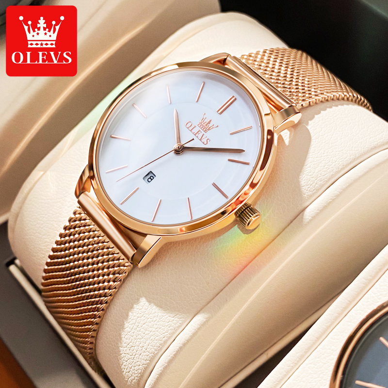Luxury Watch Display Case - Olevs Horloges Voor Vrouwen Quartz Waterdicht