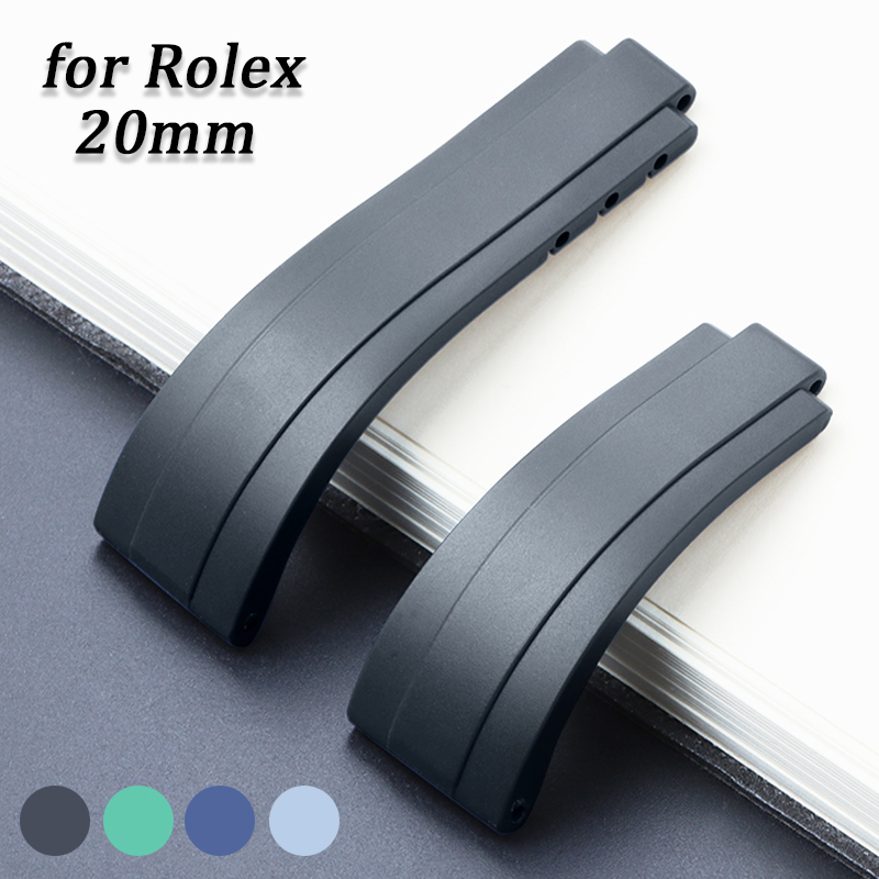 Luxury Watch Rolex - 20Mm Siliconen Band Voor Rolex Rubber
