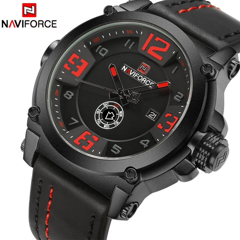 Field Watch Military - Topmerk Luxe NAVIFORCE Mannen Sport Horloges