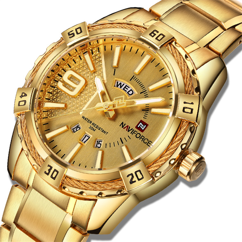 Luxury Watch Hublot - NAVIFORCE Luxe Merk herenpolshorloge Originele Mode