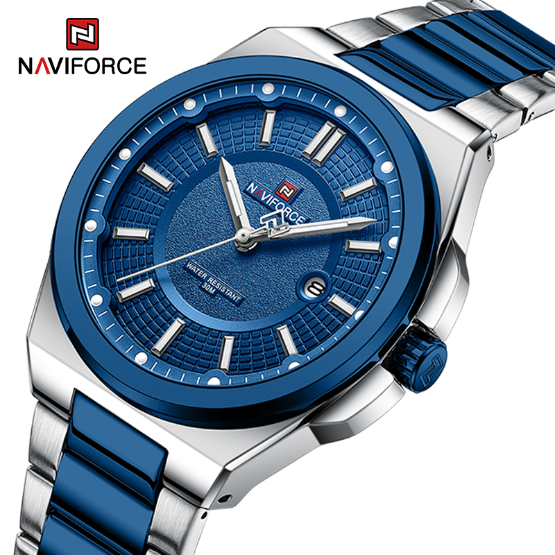 Field Watch Military - NAVIFORCE Heren quartzhorloge Zakelijk Mode 30M
