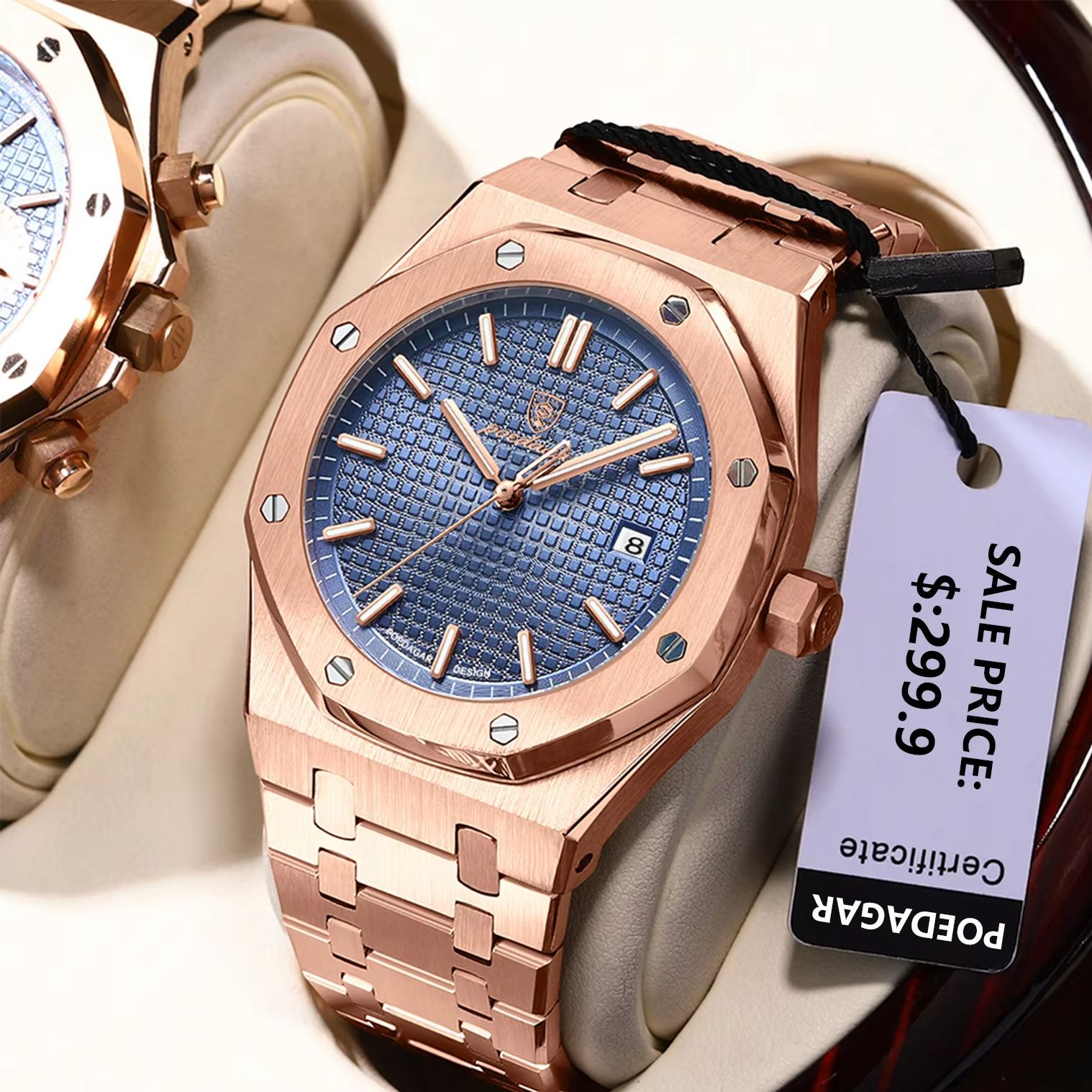 Luxury Watch Hublot - POEDAGAR Luxe zakenman polshorloge waterdicht lichtgevende
