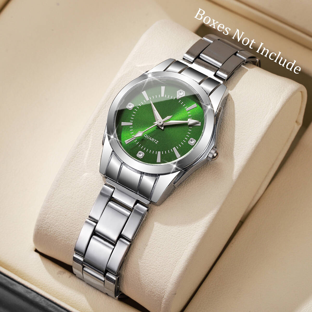 Luxury Watch Display Case - Luxe Strass Vrouwen Horloges Casual Quartz
