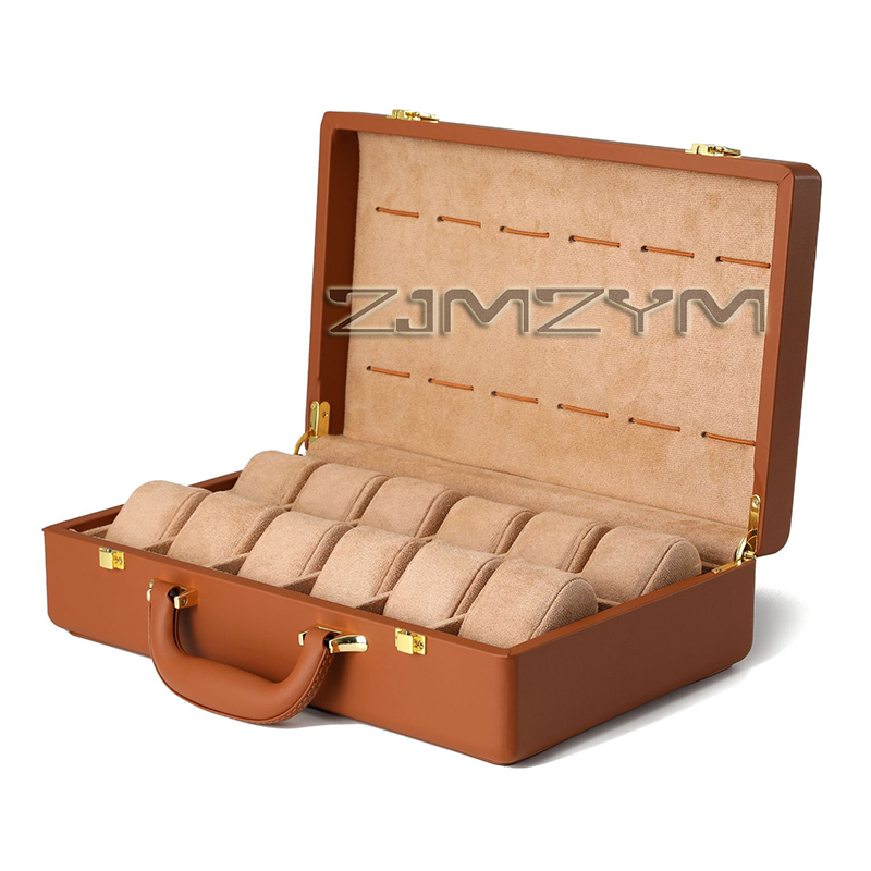 Luxury Watch Display Case - Horlogebox met 12 vakken voor herenhorloges,