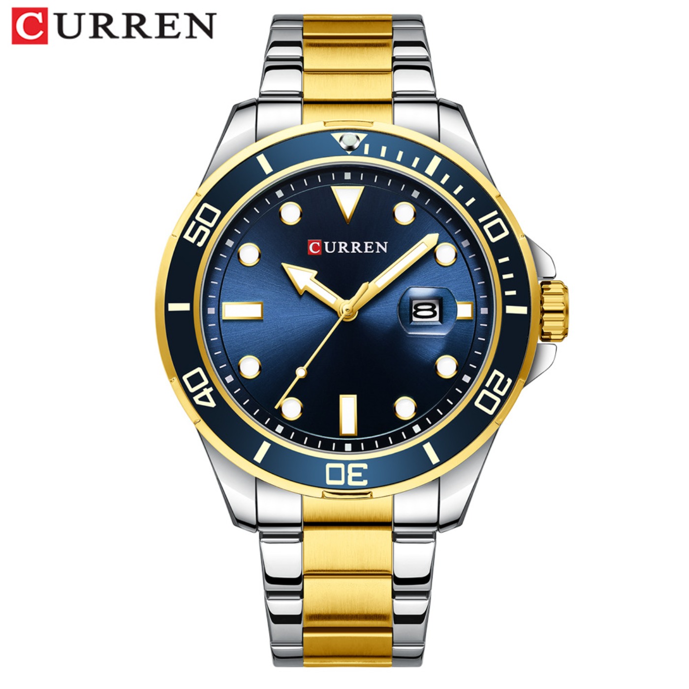 CURREN Nieuwe Green Water Ghos - Luxury Quartz Watch Brands recensie en prijs