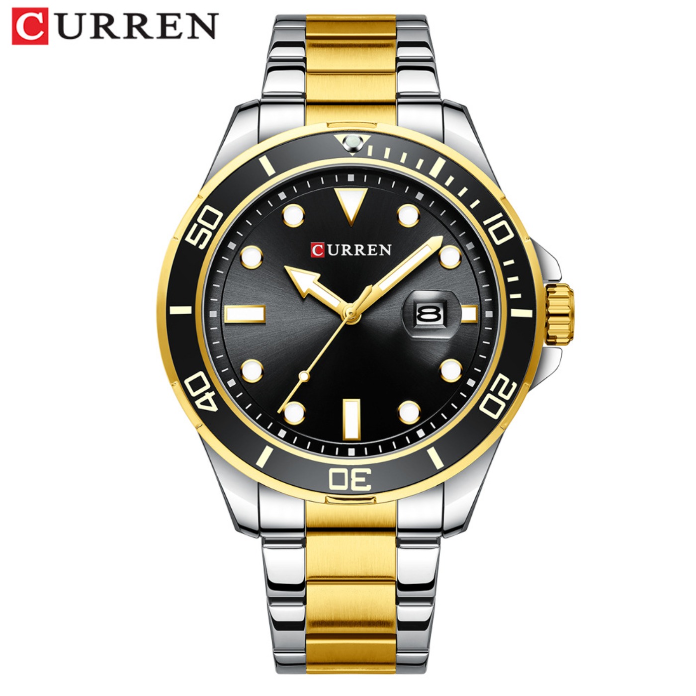 CURREN Nieuwe Green Water Ghos - Luxury Quartz Watch Brands recensie en prijs