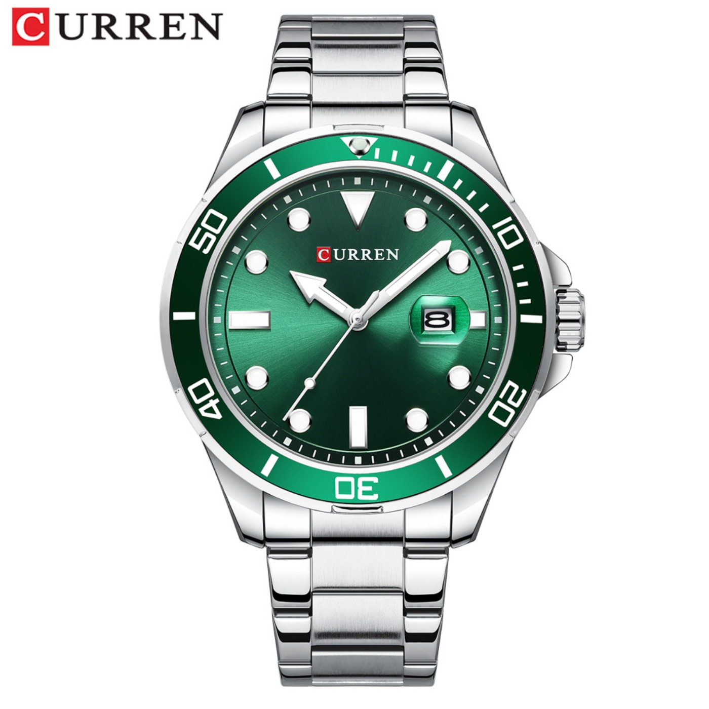 CURREN Nieuwe Green Water Ghos - Luxury Quartz Watch Brands recensie en prijs