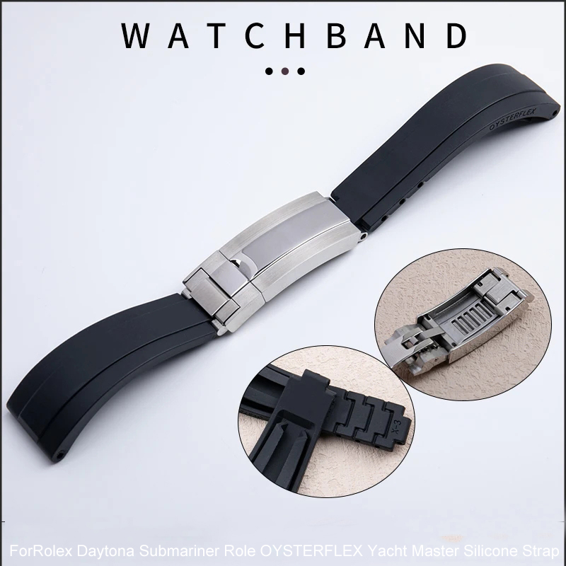 Rubberen horlogeband met korte - Luxury Watch Rolex recensie en prijs