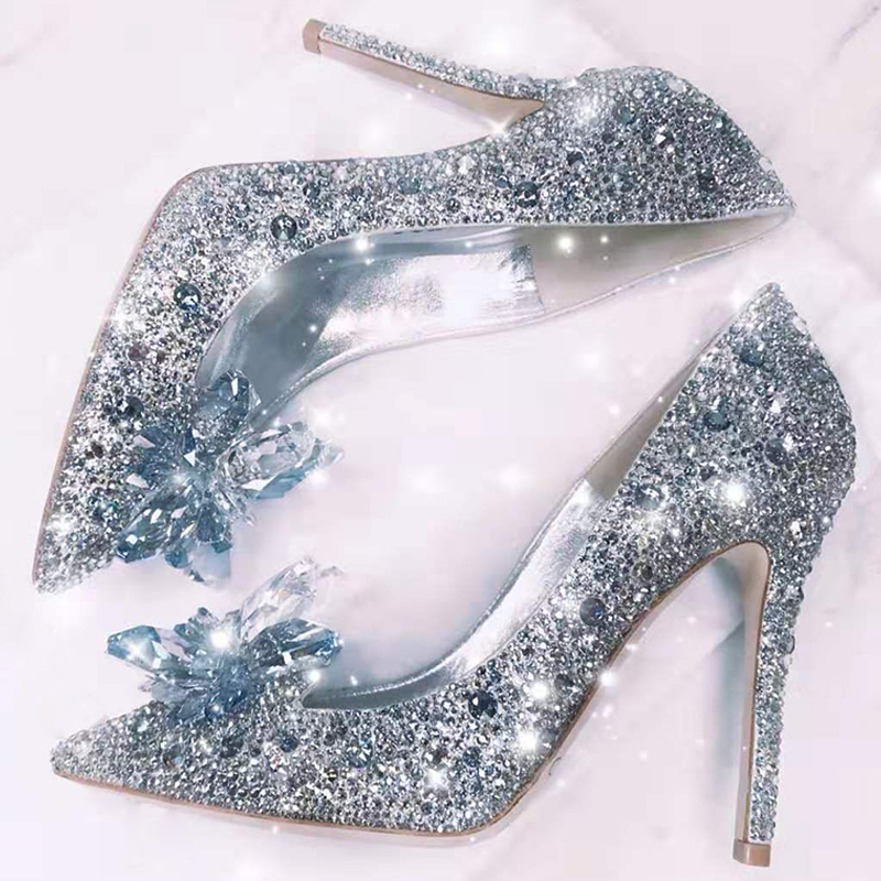 Damesschoenen Luxe strass hoge - Luxury Watch Girl recensie en prijs