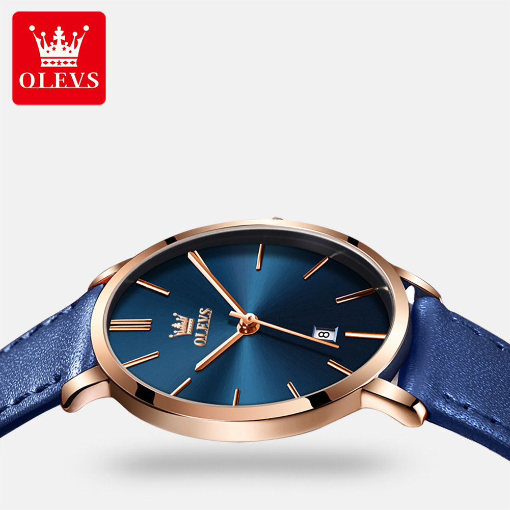 Olevs Mode Ultra Dunne Womens  - Luxury Watch With Leather Strap recensie en prijs