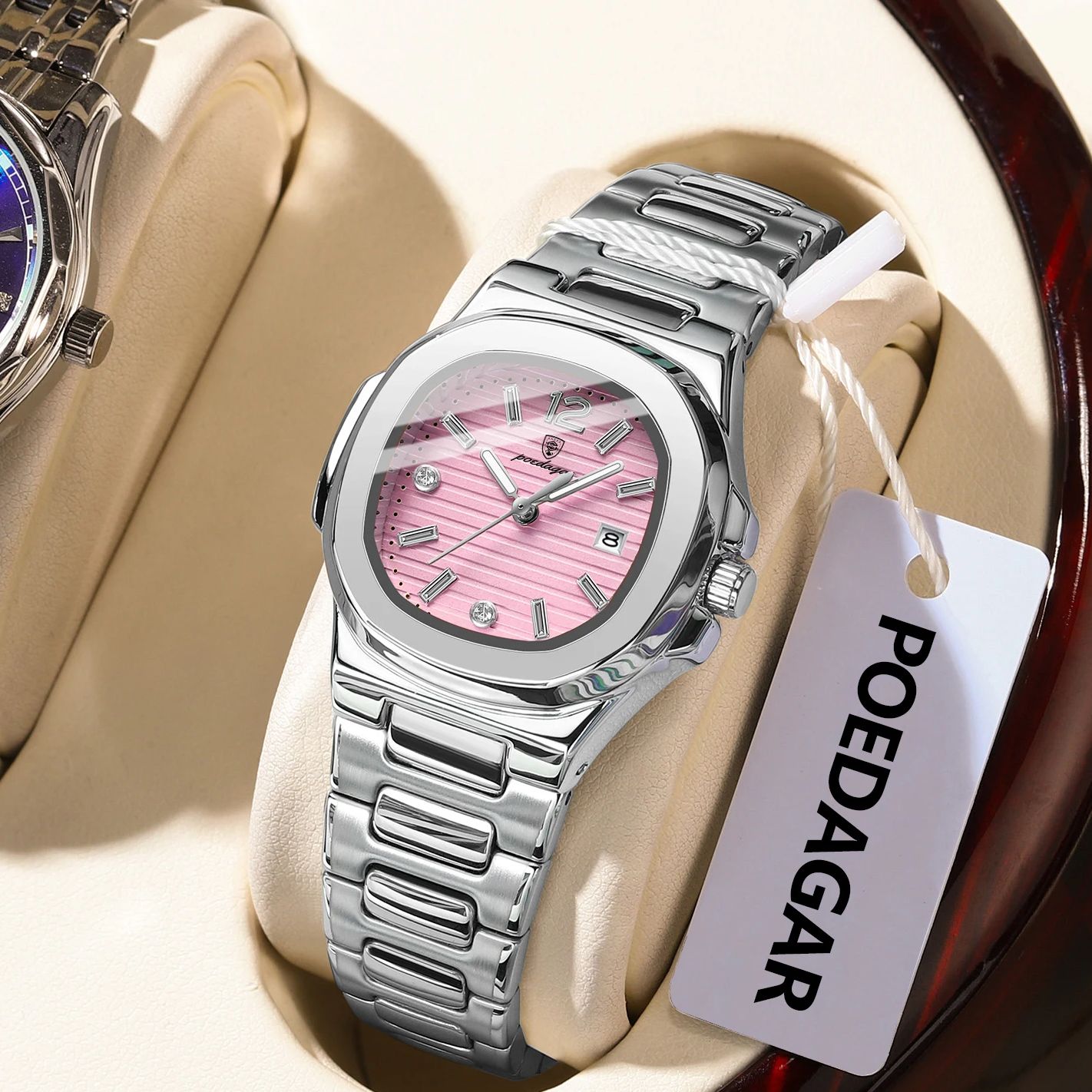 POEDAGAR Vierkante Mode Vrouw  - Luxury Watch Girl recensie en prijs
