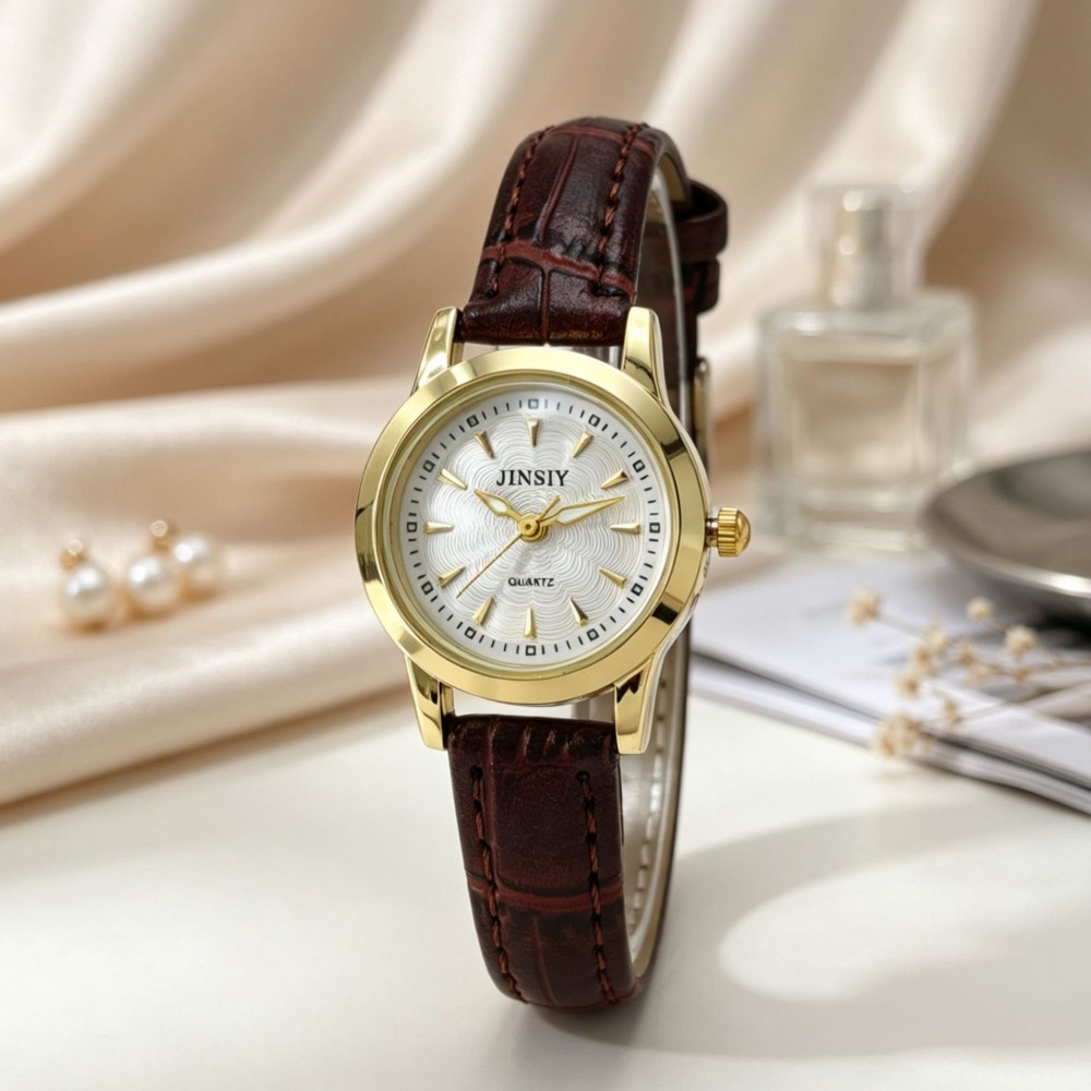 Mode lederen band quartz horlo - Luxury Watch With Leather Strap recensie en prijs
