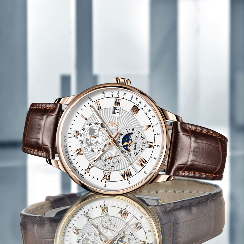QINGXIYA Merk Mode Lederen Qua - Luxury Watch And Price recensie en prijs