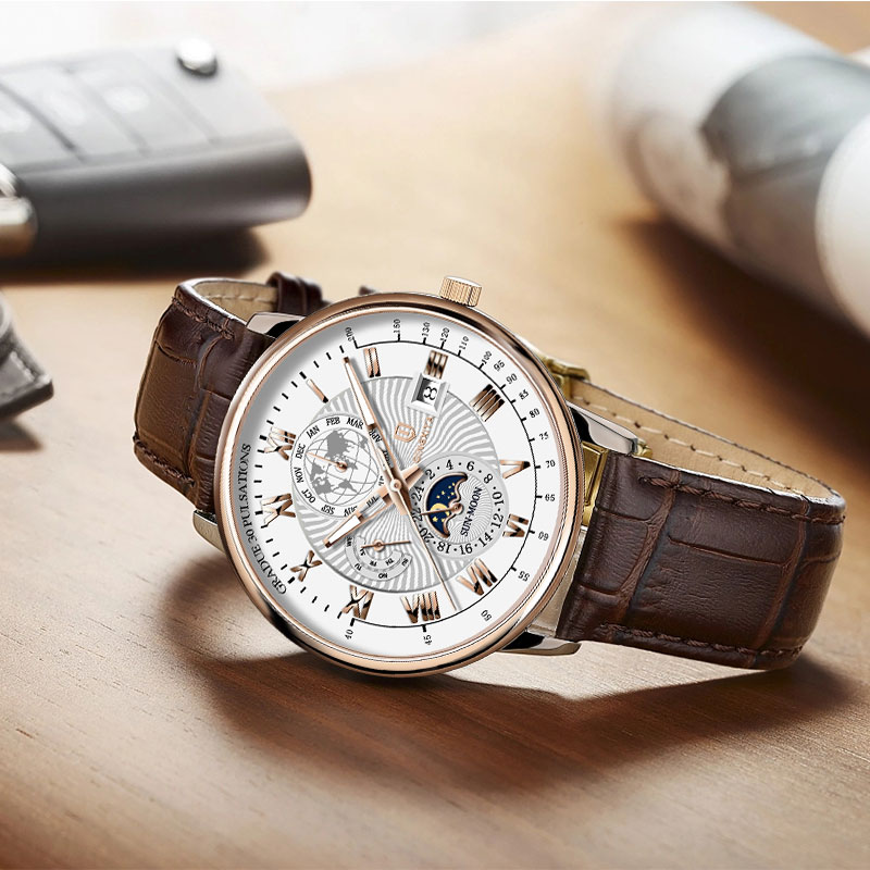 QINGXIYA Merk Mode Lederen Qua - Luxury Watch And Price recensie en prijs