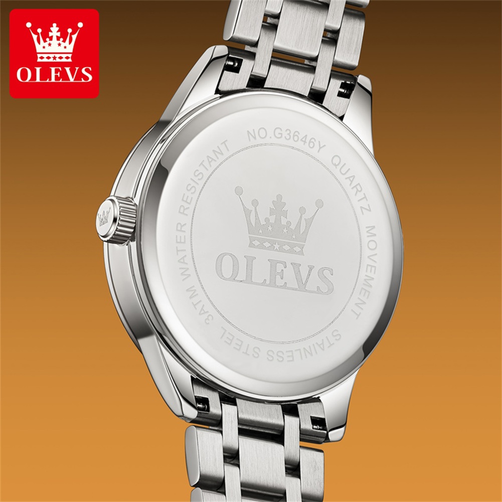 OLEVS Moon Phase herenhorloges - Luxury Quartz Watch Brands recensie en prijs