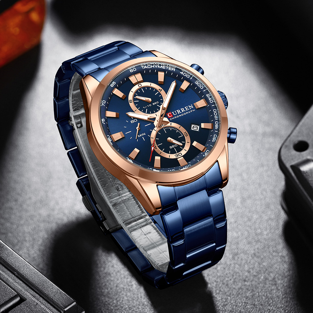 CURREN Luxe mode chronograaf w - Luxury Watch Audemars Piguet recensie en prijs