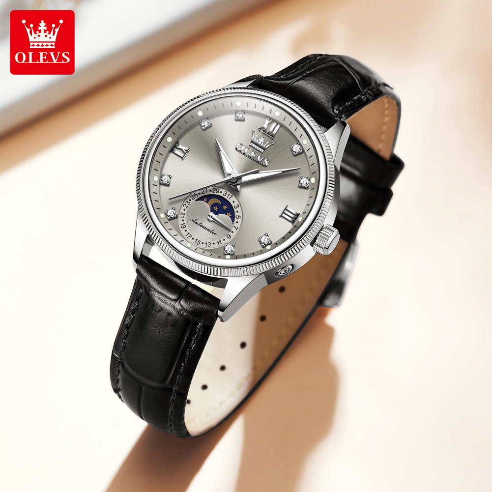 OLEVS Maanfase Mode Vrouwen Ho - Luxury Watch Time recensie en prijs