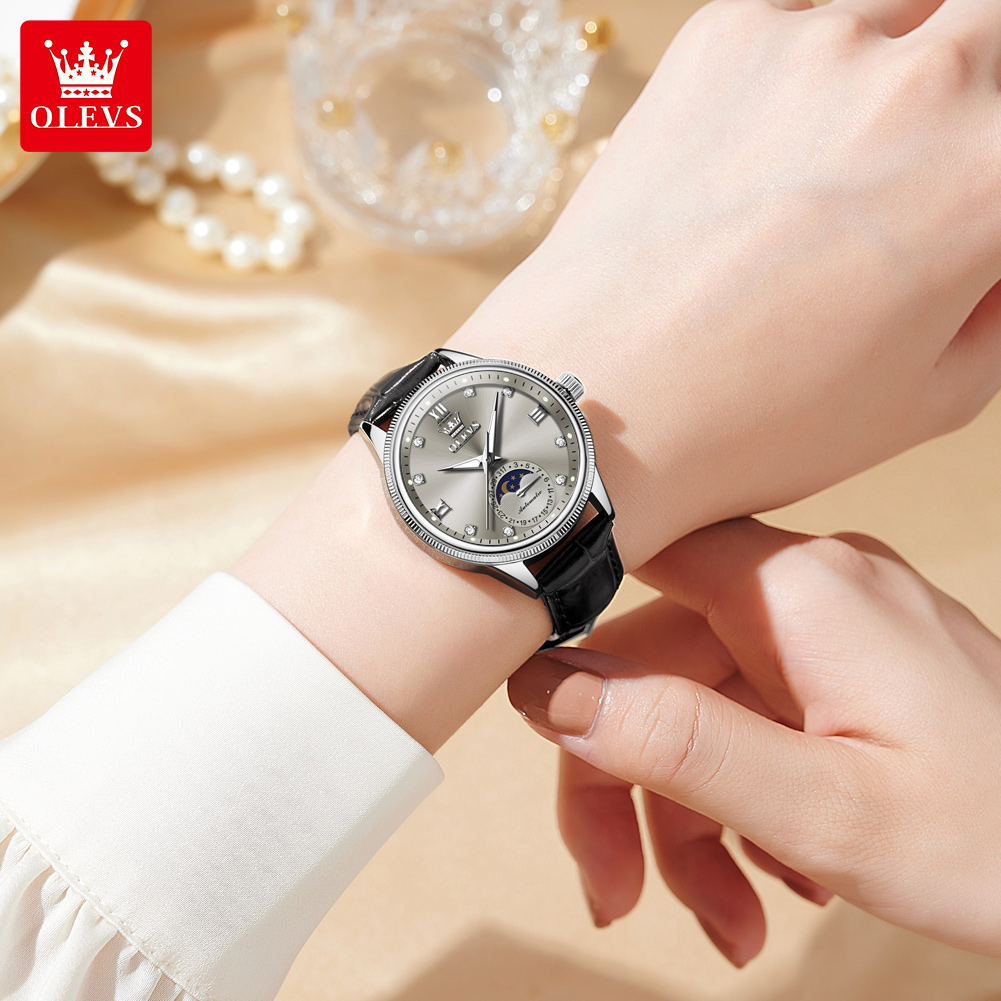 OLEVS Maanfase Mode Vrouwen Ho - Luxury Watch Time recensie en prijs