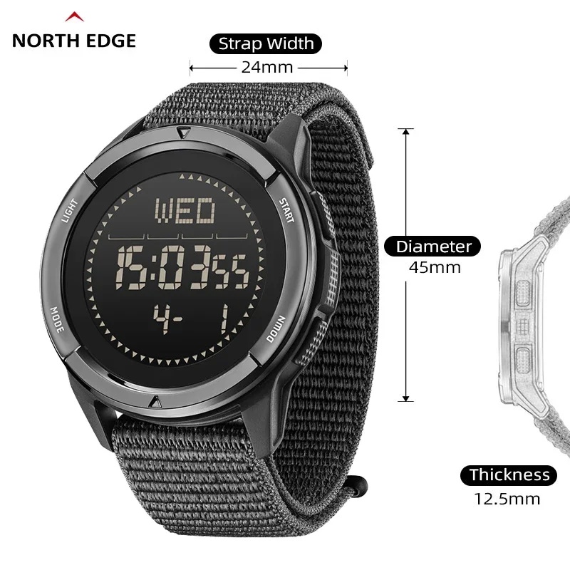NIEUW NORTH EDGE Heren Digitaa - Field Watch Military recensie en prijs