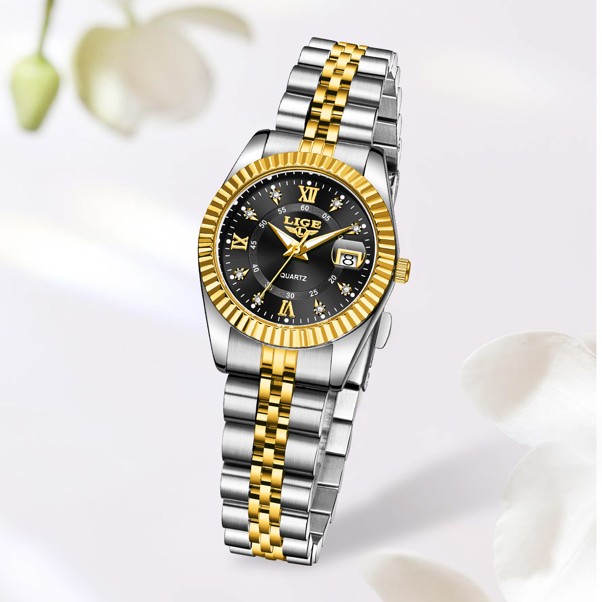 LUIK Mode Elegante vrouwen Qua - Luxury Watch Display Case recensie en prijs