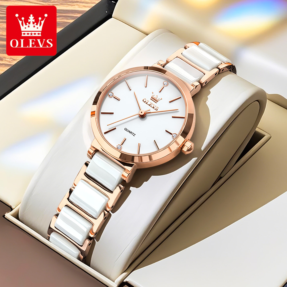 OLEVS Dameshorloge 5877 Luxe E - Luxury Watch Display Case recensie en prijs