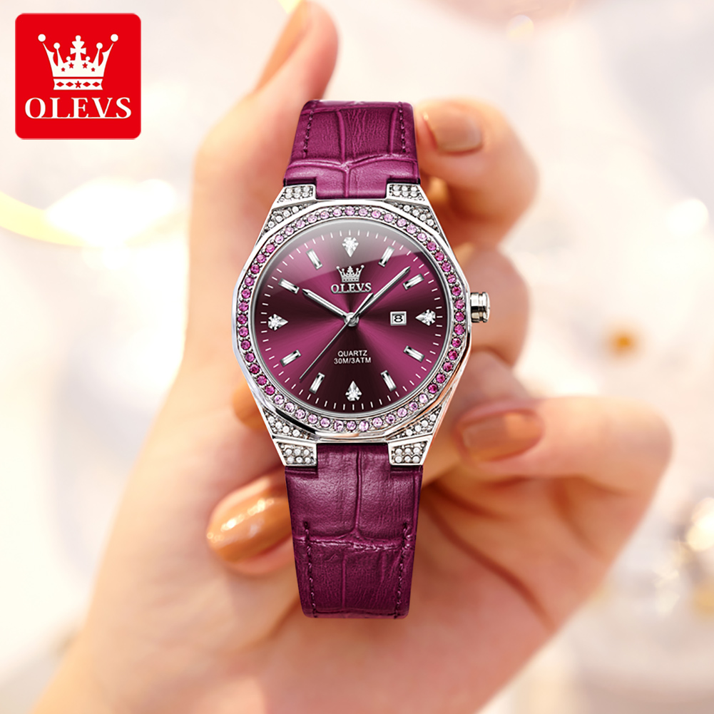 OLEVS Originele dameshorloges  - Luxury Watch With Leather Strap recensie en prijs