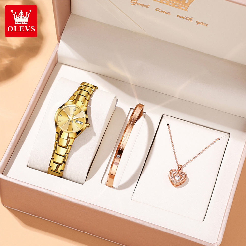 OLEVS Dameshorloge 8697 Luxe E - Luxury Watch & Jewellery Recensioni recensie en prijs