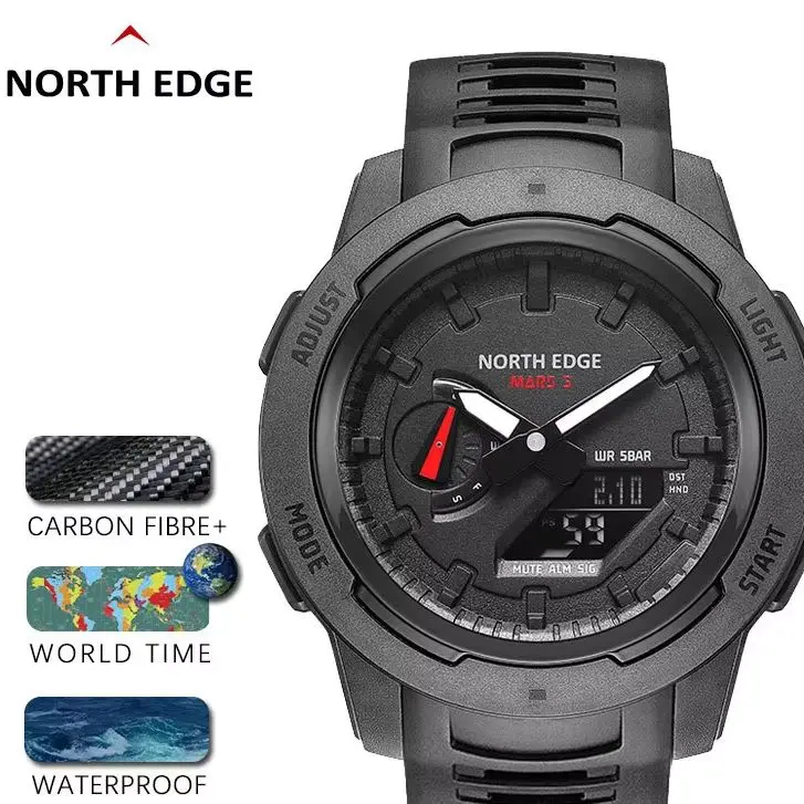NORTH EDGE Mars 3 Heren Milita - Field Watch Military recensie en prijs