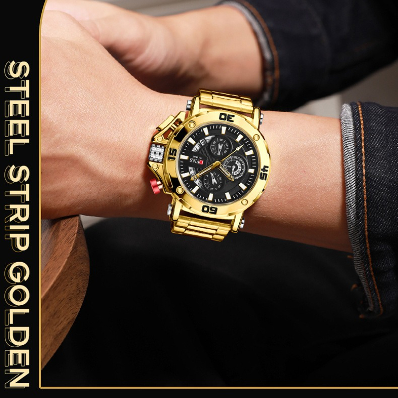 OFNS 7502 Luxe quartz herenhor - Luxury Watch Hublot recensie en prijs