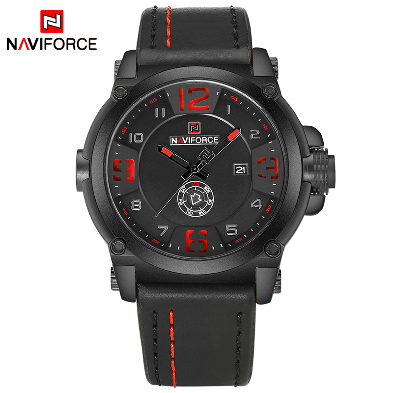 Topmerk Luxe NAVIFORCE Mannen  - Field Watch Military recensie en prijs