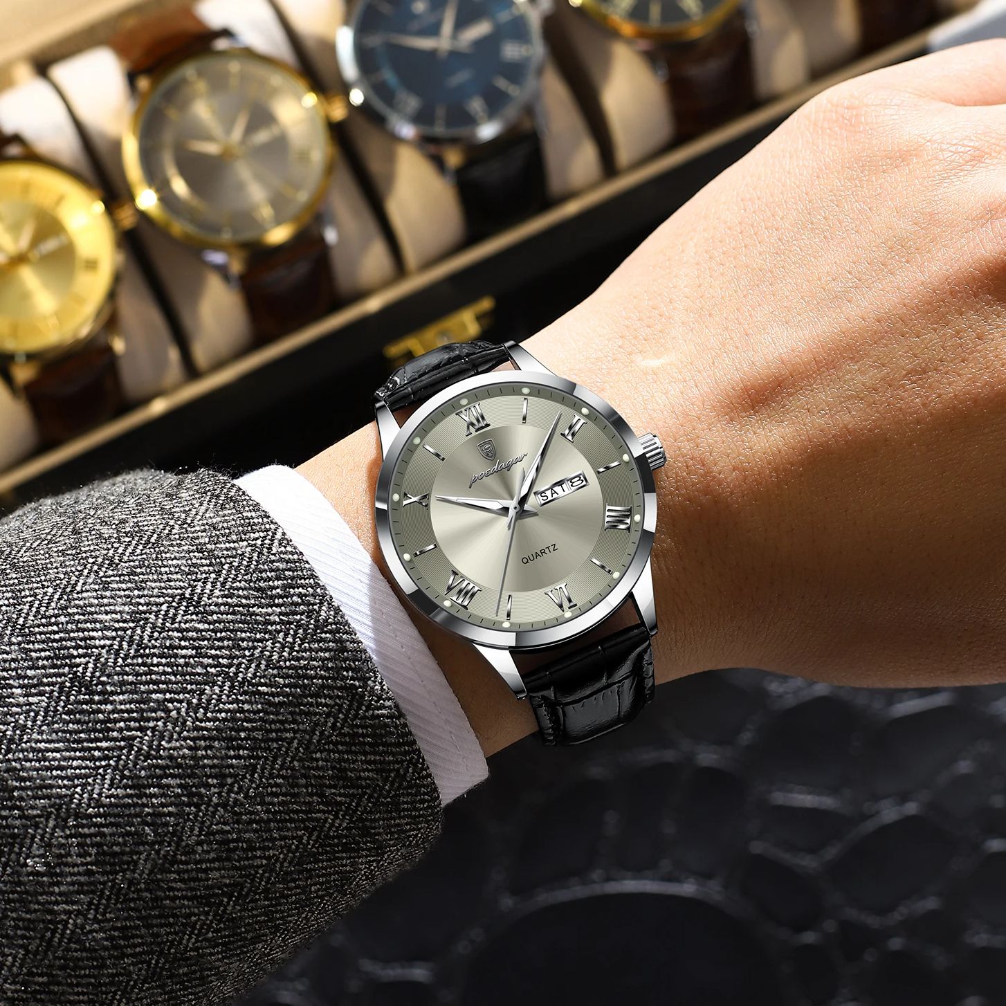 POEDAGAR Luxe Mode heren Quart - Luxury Watch Audemars Piguet recensie en prijs