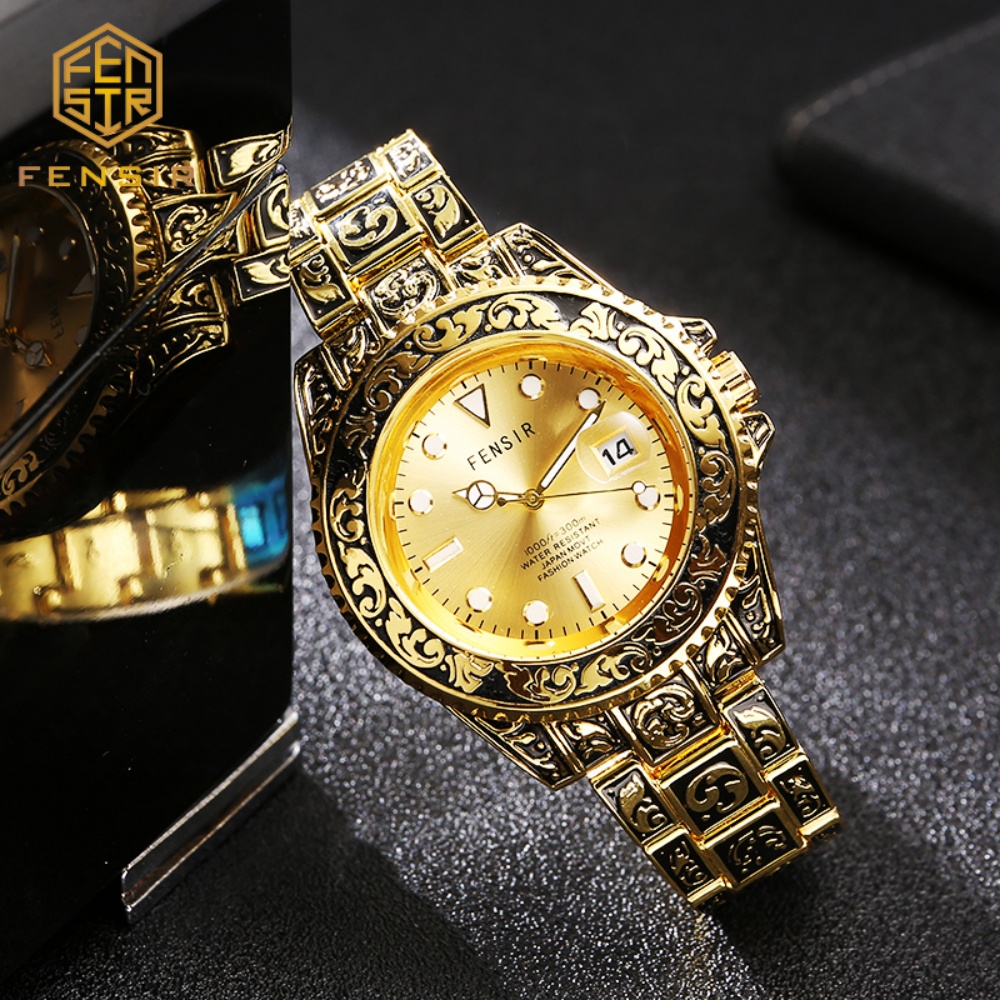 Vintage herenhorloge met relië - Luxury Watch And Price recensie en prijs