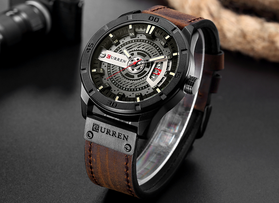 Luxe Horloge Merk CURREN Manne - Luxury Watch Audemars Piguet recensie en prijs