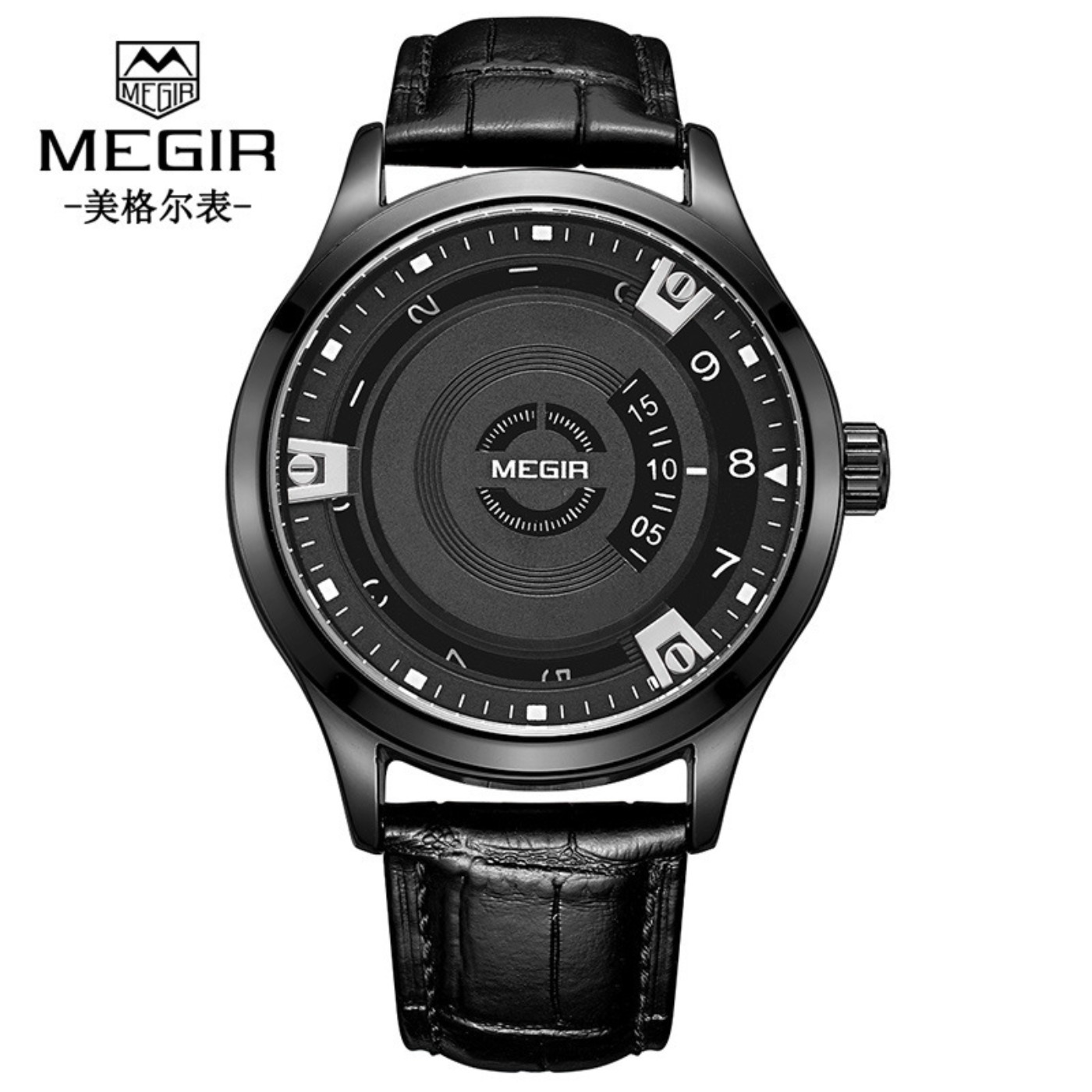 MEGIR Mannen Horloges Luxe Led - Luxury Watch With Leather Strap recensie en prijs