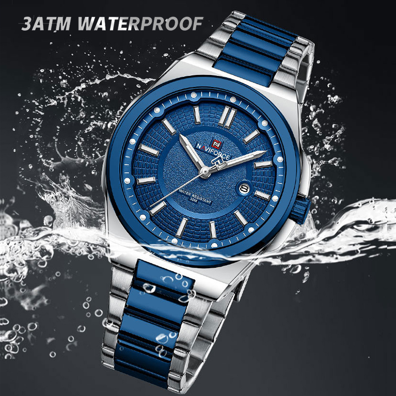 NAVIFORCE Heren quartzhorloge  - Field Watch Military recensie en prijs
