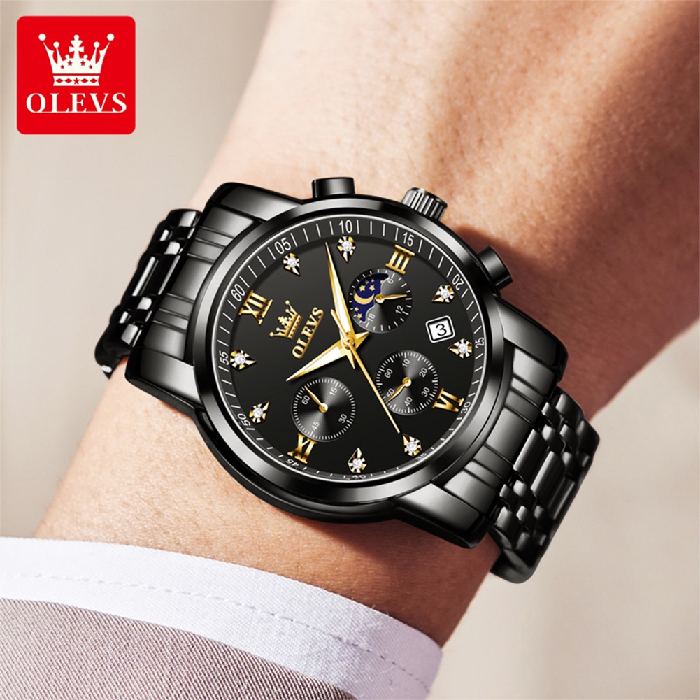 OLEVS Populaire herenhorloges  - Luxury Quartz Watch Brands recensie en prijs