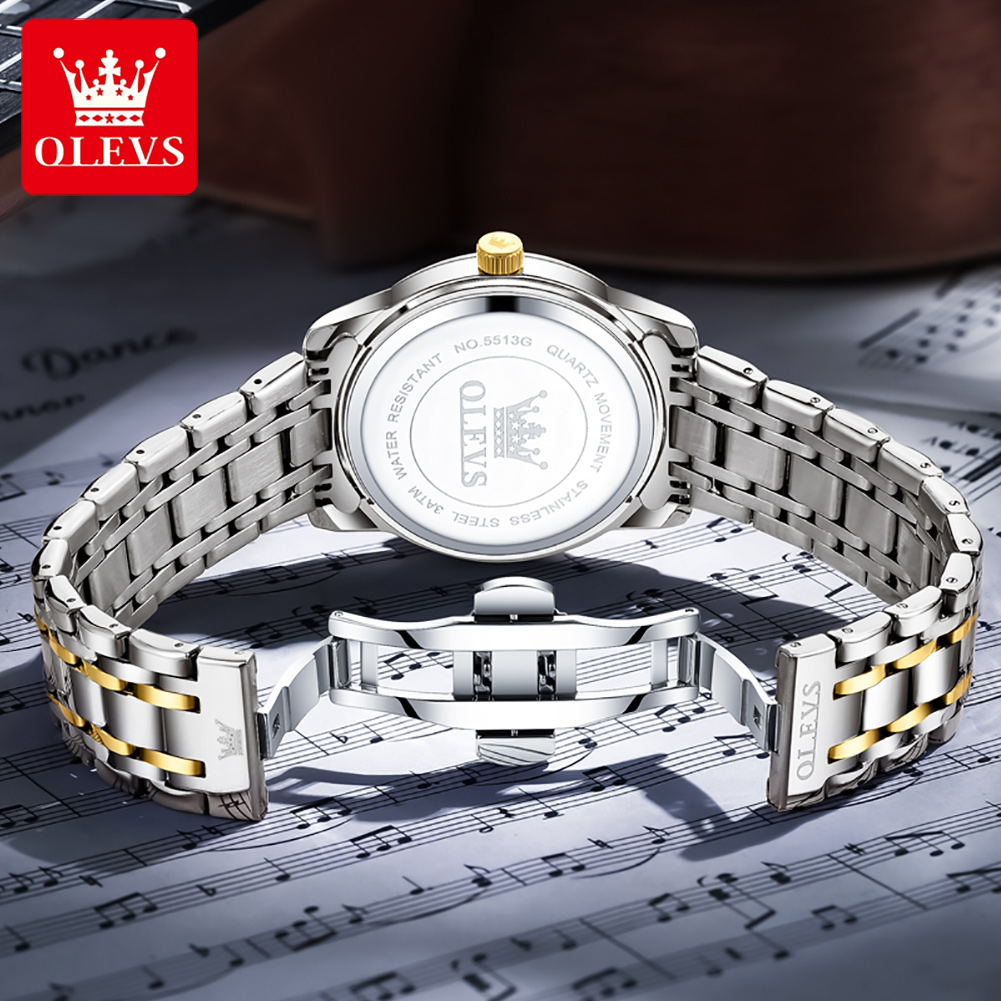 OLEVS merk mode herenhorloges  - Luxury Quartz Watch Brands recensie en prijs