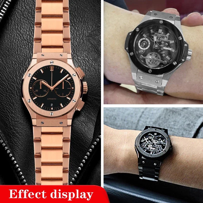 Solide roestvrijstalen horloge - Luxury Watch Hublot recensie en prijs