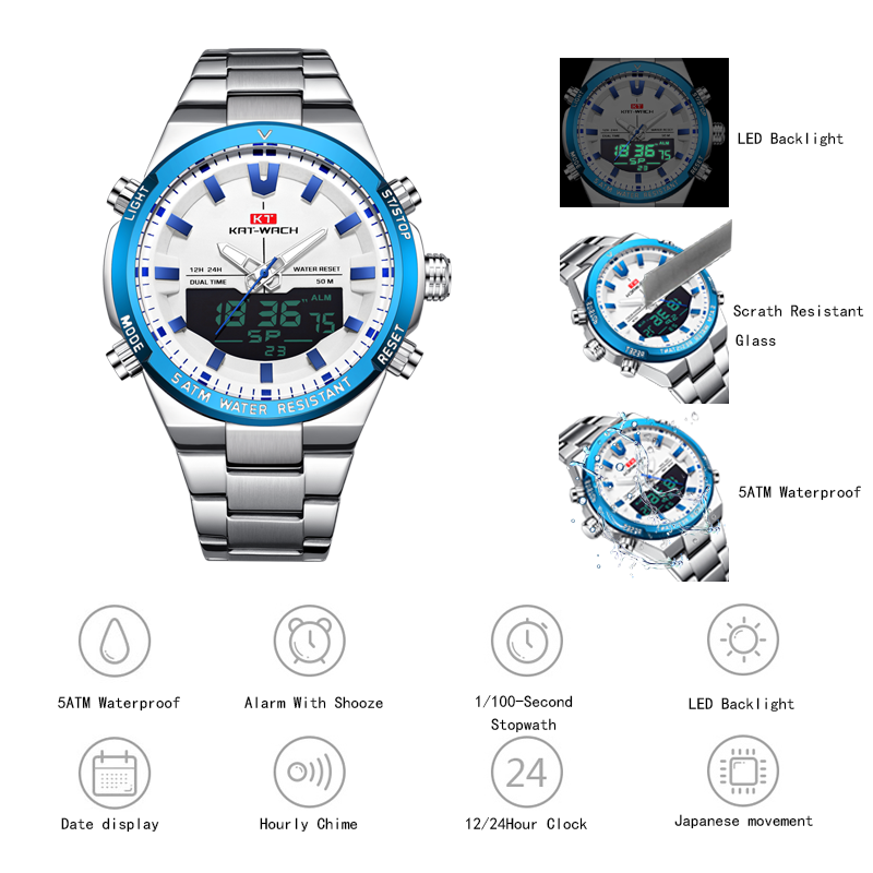 KAT-WACH heren quartz polshorl - Luxury Watch Time recensie en prijs