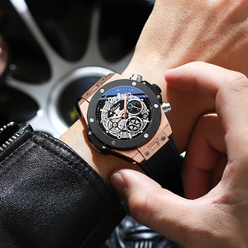 CHENXI Mode Siliconen Chronogr - Luxury Watch Hublot recensie en prijs