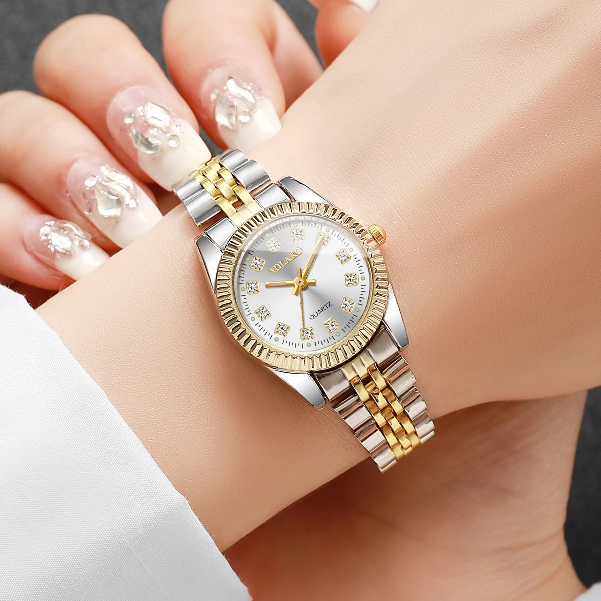 Mode Strass Dames Quartz Horlo - Luxury Watch Display Case recensie en prijs