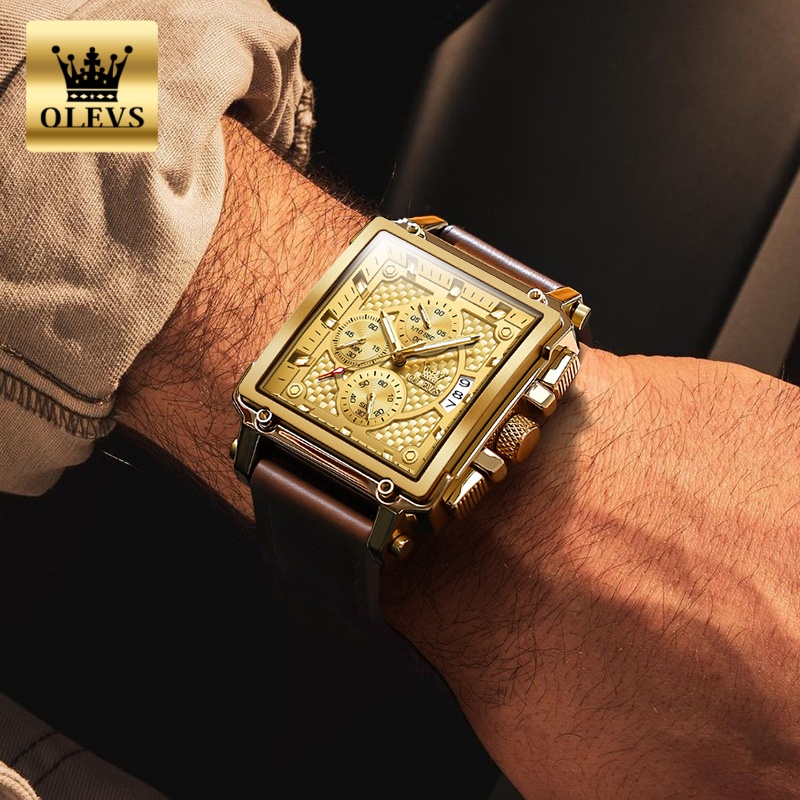 OLEVS merk herenhorloges water - Luxury Quartz Watch Brands recensie en prijs