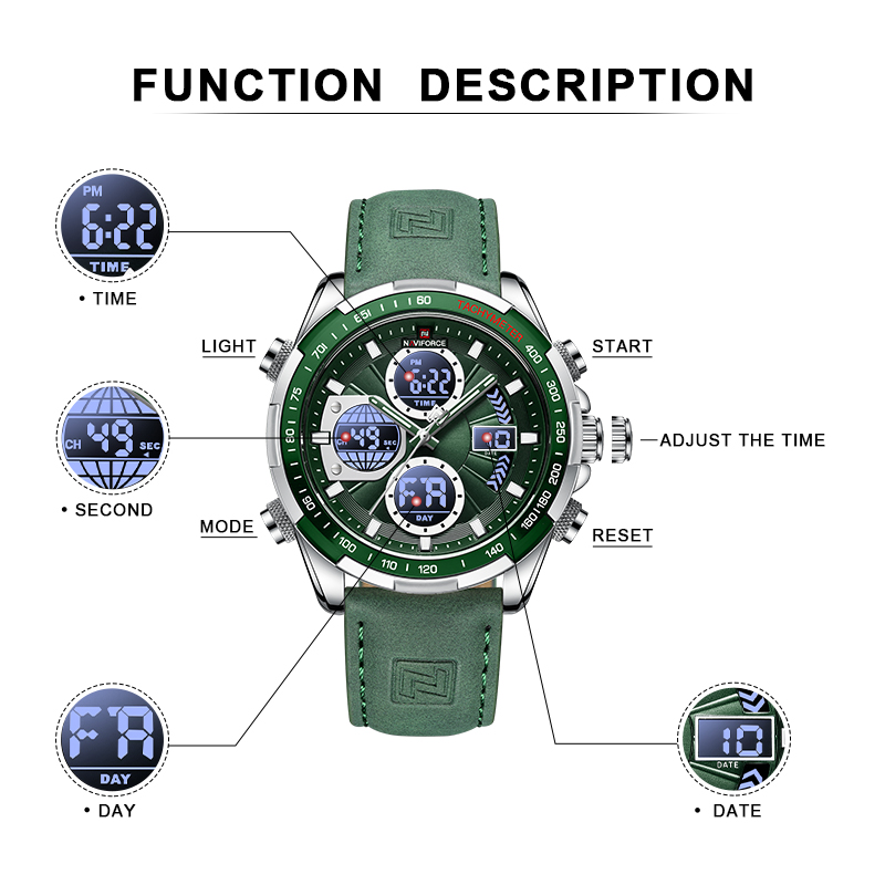2022Naviforce Sport Horloges V - Field Watch Military recensie en prijs